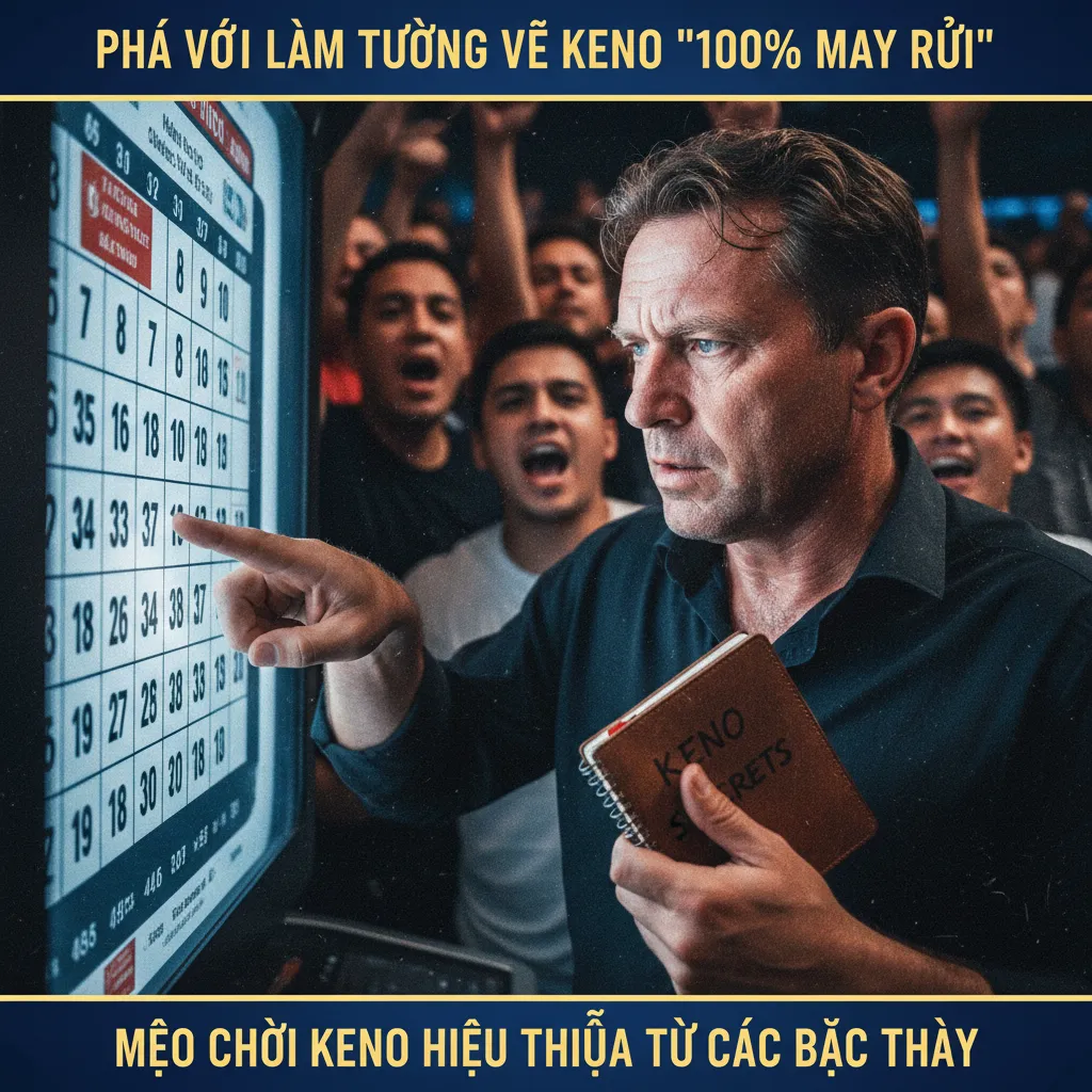 Phá vỡ lầm tưởng về Keno "100% may rủi"