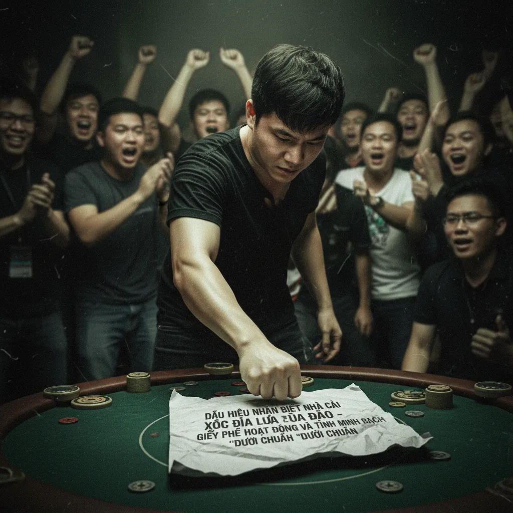 Dấu hiệu bịp bợm trên bàn cược xóc đĩa