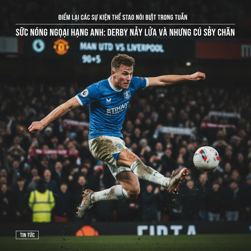 Sức nóng Ngoại Hạng Anh: Derby nảy lửa và những cú sảy chân