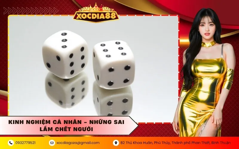 Kinh nghiệm cá nhân - Những sai lầm chết người