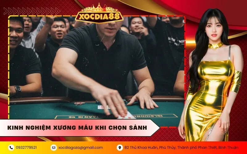 Kinh nghiệm xương máu khi chọn sảnh