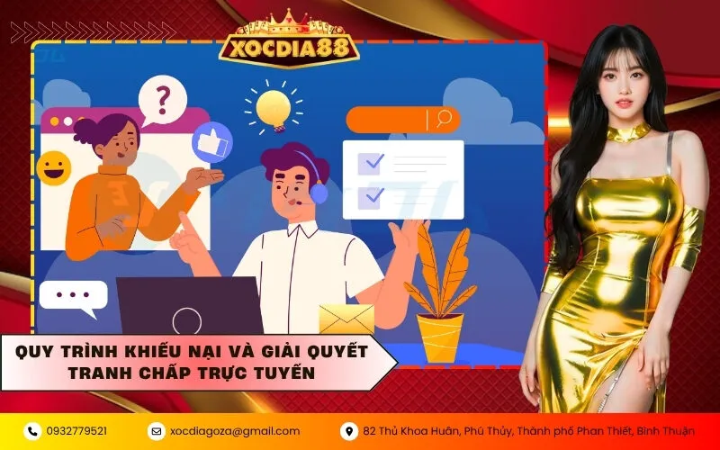 Quy trình khiếu nại và giải quyết tranh chấp trực tuyến