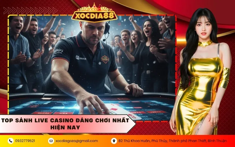 Top sảnh live casino đáng chơi nhất hiện nay